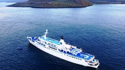 Large ship - Galapagos, Ecuador